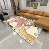 Art Cheetah Carpets Interesting Living Room Large Area Carpet Comfortable Bedroom Decorative Rug Non-Slip Animal Rugs Alfombra