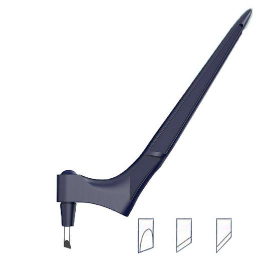 Craft Cutting Pen with 360-Degree Rotating Blades Stainless Steel Art Cut Tool with 3 Interchangeable Blades Crafting Cutter for Stencil Scrapbook DIY