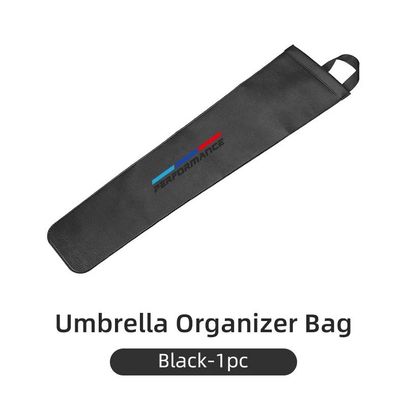 XJBN1 New Car Waterproof Umbrella Storage Bag PU Leather Cover Umbrella Organizer Holder For BMW E46 E90 E60 F30 F10 E39 E36 F20