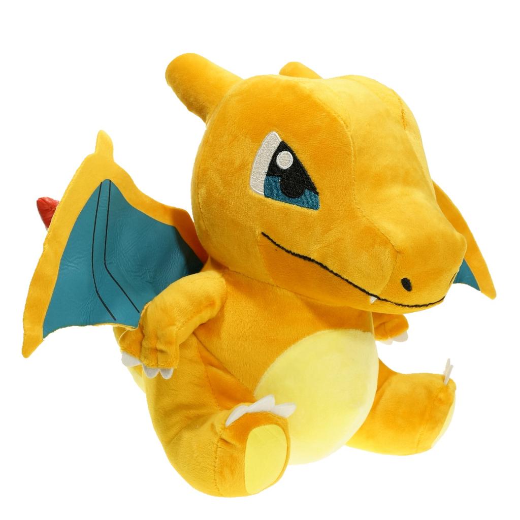 20CM Mega Charizard Plush Toys Mega Evolution X&Y Charizard Plush Doll Soft Stuffed Animals Doll Birthday Gift for Boys