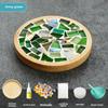 Bamboo Mosaic Coaster DIY Kit for Students and Kids