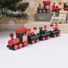 Cartoon Christmas Train - Creative Wooden Ornaments & Gifts for Kids