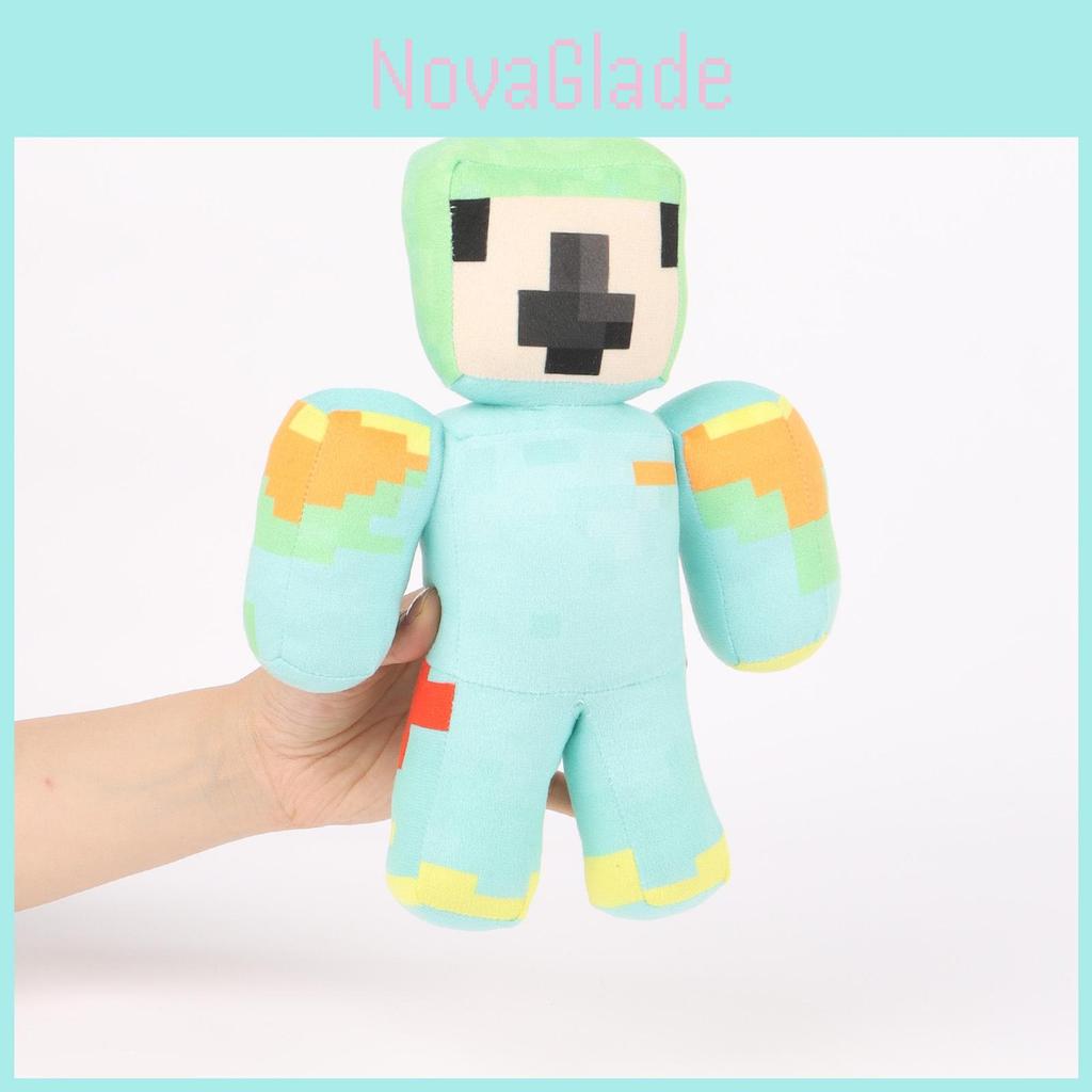 Minecraft Parrotx2 Spoke Clownpierce Cartoon Plushie With Pp Cotton Filling For All Ages