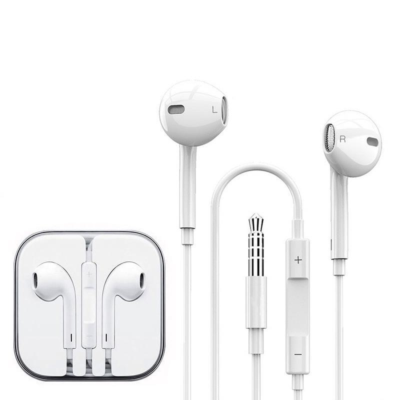 Type-C In-Ear Flat Head Earphones for Gaming, Heavy Bass, Stereo Sound, Wire Control, Compatible with Huawei.