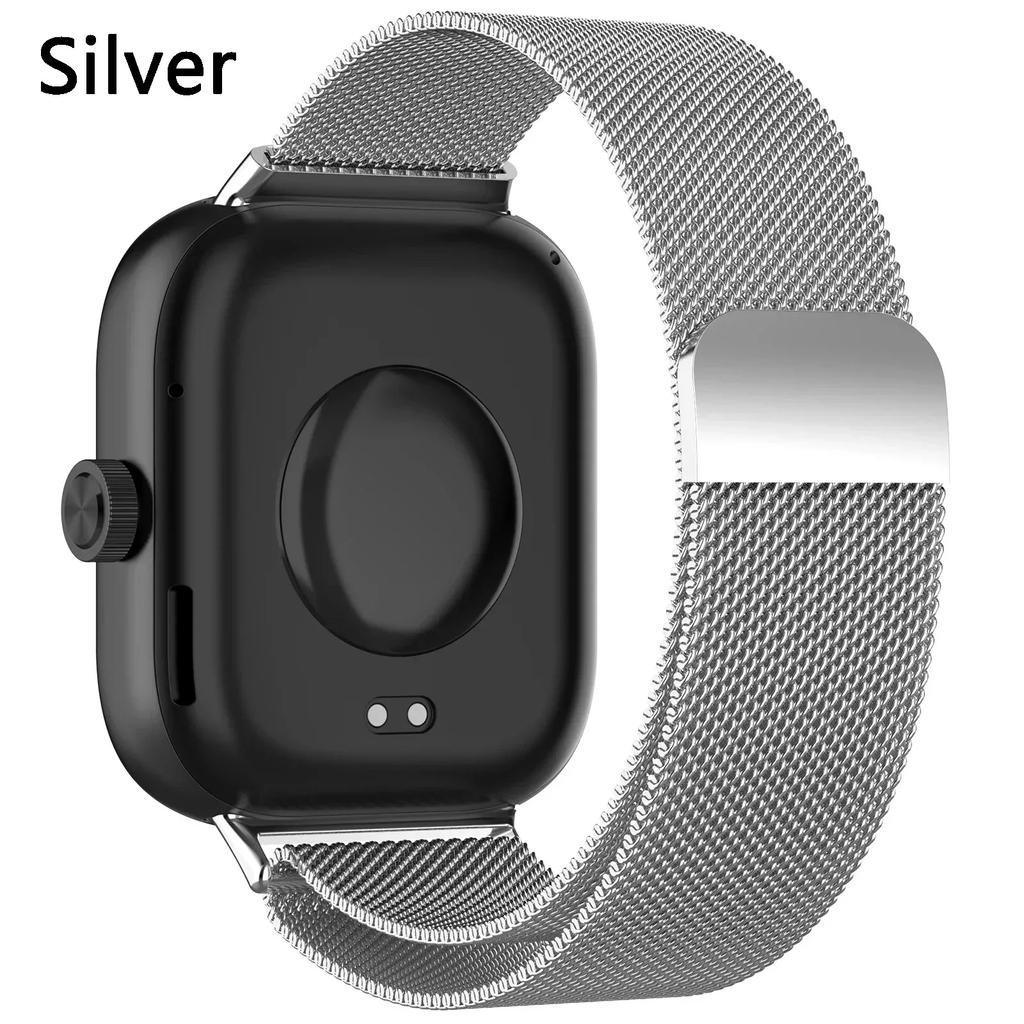 Ремешок из нержавеющей стали для часов Xiaomi Redmi Watch 4, металлический магнитный браслет, браслет для часов Xiao Mi Band 8 Pro Band