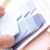 Красочные простые градиентные цвета самоклеящиеся N раз индексы блокнот липучки закладки школа O