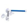 PVC Bird Bath Shower Bathing Perch Stand with Suction Cup for Parrot Macaw