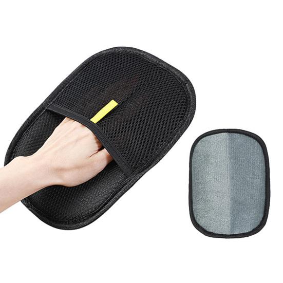 Перчатки для удаления шерсти домашних животных, многоразовые перчатки для ухода за кошками и собаками, электростатические двухсторонние средства для удаления шерсти домашних животных с мебели, диванов, ковров, автомобильных сидений