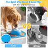 Silicone Dog Licking Bowl Bite Resistant Pet Slow Feeder Pet Feeding Bowl  for Cats and Dogs