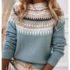 Women's Fashion Casual Fall Winter Long Sleeve O-Neck Sweaters