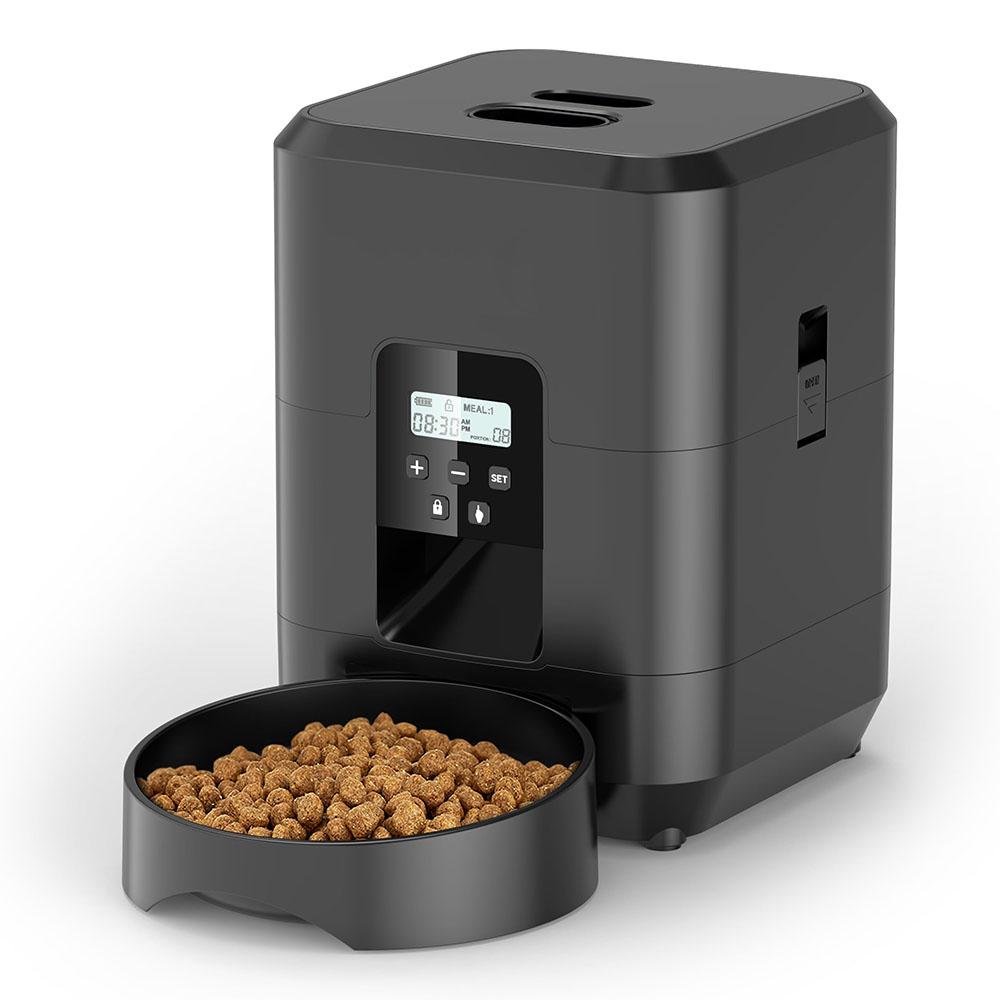 Кормушка для кошек Tuya APP Smart Cat Feeder объемом 2 л, автоматический дозатор корма для собак, подходит для маленьких кошек и собак, дистанционное кормление