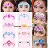 24 Sheets Newcomer Exclusive: Cute Princess Elsa Forehead Stickers for Performances, Kids