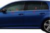 Молдинг стекла (4 шт, нерж) OmsaLine - Итальянская нержавейка для Volkswagen Golf 6