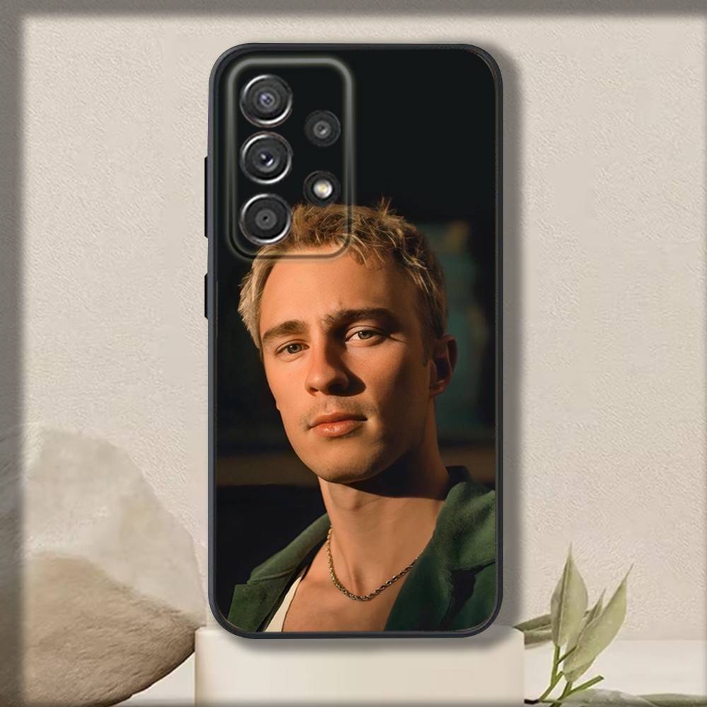 Чехол для телефона D-Drews Actor S-Starkeys для Samsung S 25,24,23,22,30,21,10,9,Ultra,Plus,Lite,FE,4,5 G Мягкий черный чехол