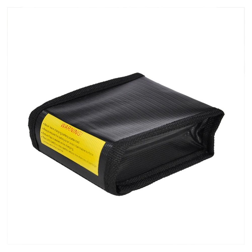 Взрывозащищенная сумка для литиевых аккумуляторов LI-PO Safe Bag Для RC моделей Безопасный чехол для зарядки 115*95*64 мм Безопасное хранение для зарядки аккумуляторов