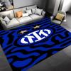 1pc Inter Milan Logo1 Entrance Mat, Non-Slip Mat Area Rug,Room Decor, Outdoor Decor, Kitchen Rug,Doormat - Machine Washable, Easy To Clean