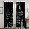 Роскошные золотые таинственные символы гадания шторы для гостиной дизайн спальни кухня украшения оконные шторы Cortina 3D