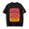 Тающее мороженое Mason 67 Графическая повседневная футболка с коротким рукавом Хлопковая футболка