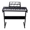 61 Keys Electric Piano Kit Kids Learning Electronic Keyboard with Stand and Microphone