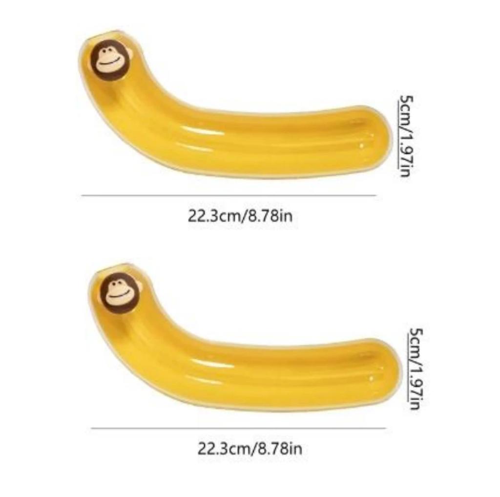 Кейс для хранения бананов износостойкий удобный герметичный пищевой контейнер для бананов