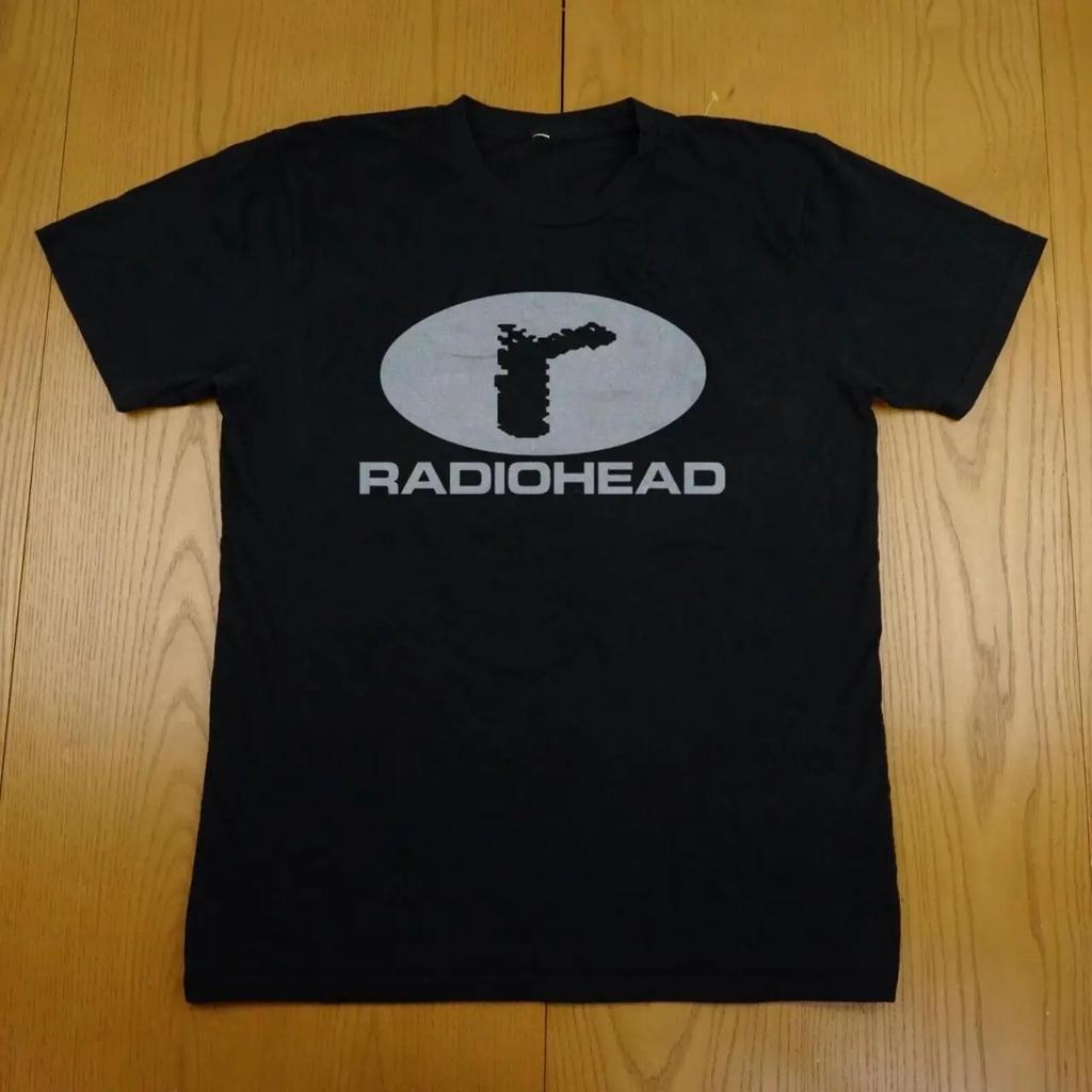 Винтажная унисекс футболка Radiohead 'The Bend' с уникальным художественным дизайном