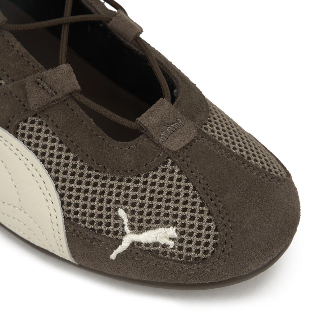 Puma Кроссовки Speedcat Go Chocolate Женские Коричневые Alpine-Snow 403589-08
