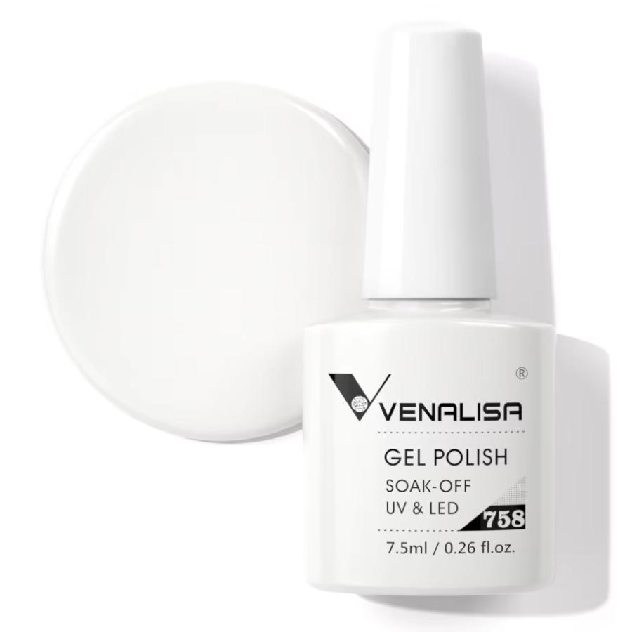 Venalisa Upgraded Gel Nail Polish 7.5ml High Pigmentation Glitter Gel Lacquer Soak Off Nail Art Manicure Gel