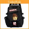 Рюкзак Roblox для подростков из Оксфордской ткани, повседневная школьная и дорожная сумка