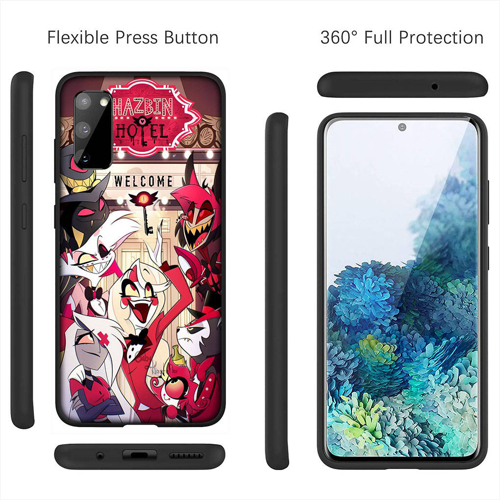 Для iPhone 16 15 Xiaomi Redmi Note 14 13 12 11 Pro Max 16e Samsung Galaxy S25 S24 S23 Moto OPPO Huawei Hazbins Hotels Charile Angel Alastor чехол для телефона