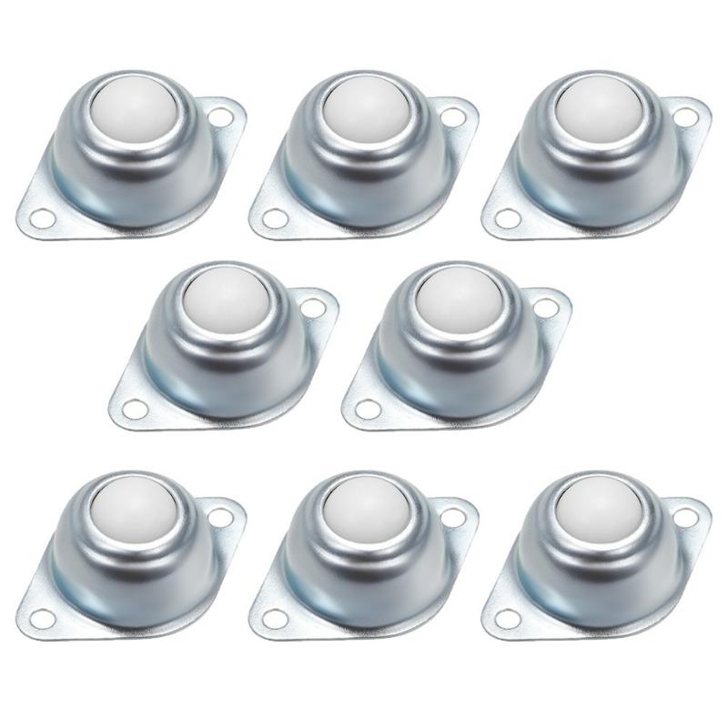 1/2/4 шт. 5/8-дюймовые универсальные вращающиеся шариковые передаточные устройства CY-15A с фланцевым креплением, нейлоновые роликовые шариковые ролики, грузоподъемность 22 фунта