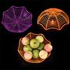 Halloween Candy Basket Halloween Snacks Fruits Bowl Biscuit Packaging Basket Trick or Treat Decoration Halloween Party Supplies