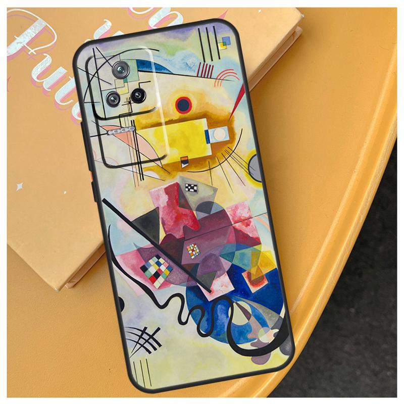 Wassily Kandinsky Abstract Funda For Xiaomi 15 14 Ultra 17 Pro Max 13T 14T 15T POCO F5 F6 F7 Pro X5 X6 X7 F8 Ultra Case