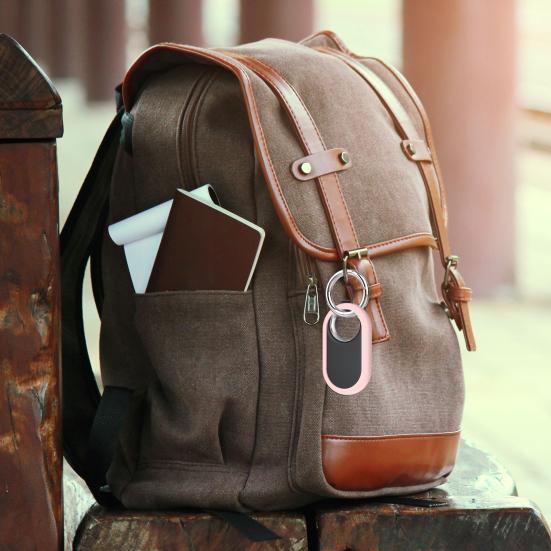 Yousheng Tracker Protective Case Durable Scratch-Resistant Pet Tracker Silicone Cover with Key Ring for SmartTag2