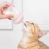 Бутылочка для кормления котят Поилка для мелких животных Эргономичная Съемная силиконовая соска Бутылочки для котят Для выкармливания Всех пород