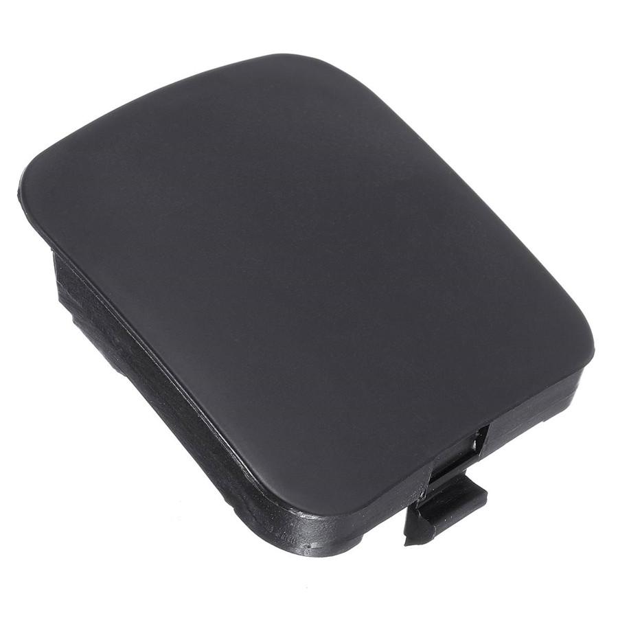 2x Крышка заглушка проушины буксировочного крюка переднего бампера черная для Toyota RAV4 2009 2010 2011 2012