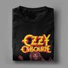 Мужская футболка Ozzy Osbourne Модные футболки с коротким рукавом и круглым вырезом Хлопок 4XL 5XL Одежда