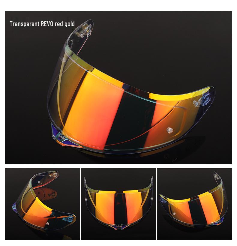 K5PLUS SOMAN Motorcycle Helmet Visor with Anti-Fog Film & Sunshade for K1/K5/K3SV