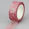 2023 NEW 1PC. 10M Decorative Sakura Pink Flowers Washi Tape Set for Journaling Adhesive Masking Tape Cute Papeleria