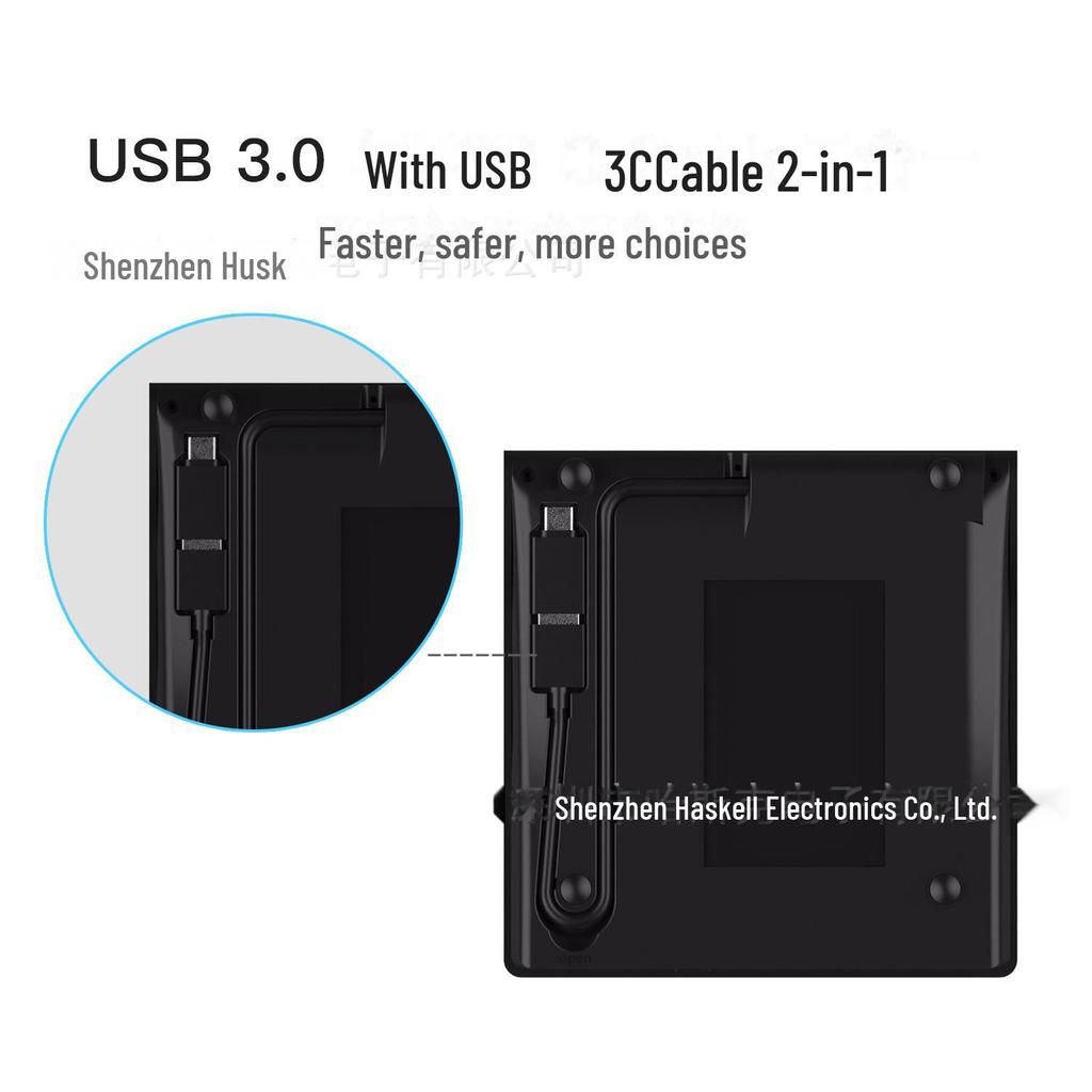 Внешний DVD-привод Brushed USB 3.0 для ноутбуков