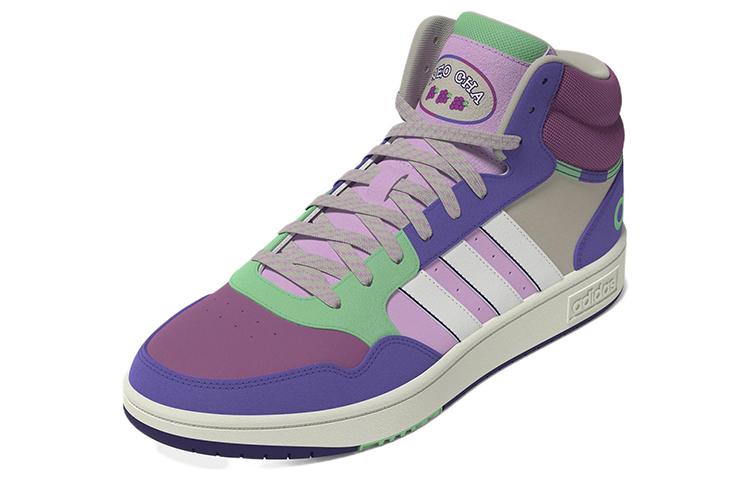 adidas Кроссовки Hoops 3.0 Mid 'Фиолетово-розовые' Женские H03748