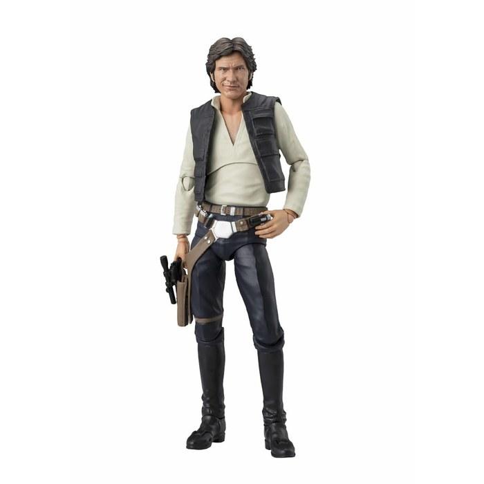 BANDAI SPIRITS S.H.Figuarts Star Wars: A New Hope Han Solo -Classic Ver.- Approximately 150mm PVC & ABS Painted Action Figure Multicolor