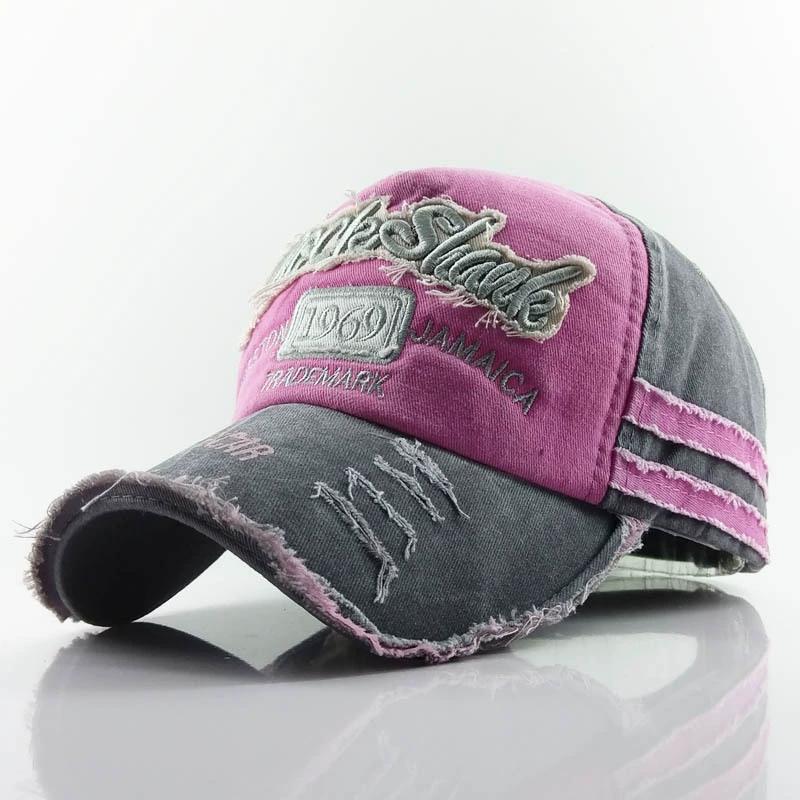 Унисекс, мытая бейсболка, высококачественная летняя шляпа Snapback, кепка для мужчин и женщин, шляпа с надписью 1969 года для папы