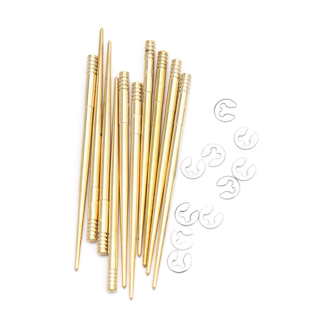 ZSDTRP 10pcs N427-68 Jet Needles for 21/24/26/28/30mm PWK Carburetor Keihin Needles