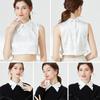 Fashion Classic Detachable Cotton Shirt Fake Collar Blouse False Collar Lapel Clothes Accessories