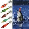 Durable Fishing Accessories Micro Floating Artificial Baits Squid Hooks Soft Lure Jig Fishhooks