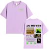 Rapper Jc Reyes 2025 Album Merch Tshirt Unisex Women Fashion Hip Hop Tshirts High Quality Cotton Short Sleeve T Shirts Streetwear