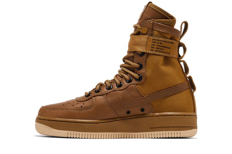 Women's Sneakers Nike SF Air Force 1 Golden Beige (Women's)