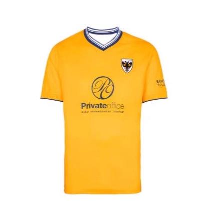 AFC Wimbledon 25-26 season home and away football shirt, 3D printed comfort version suitable for adults t-shirt