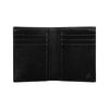 Gucci GG Marmont distressed classic double G logo leather wallet men's black