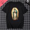 Our Lady of Guadalupe Virgin Mary The Madonna Religious Graphic Tshirt Summer Unisex Women Short Sleeve O-Neck Streetwear Tops